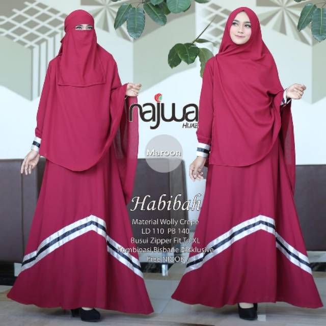 Gamis syari habibah
