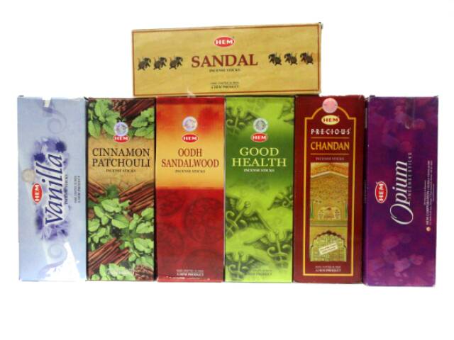 Hio / Dupa Wangi Aromaterapi Hexagonal India Merk HEM Incense aromatherapy Incense Sticks