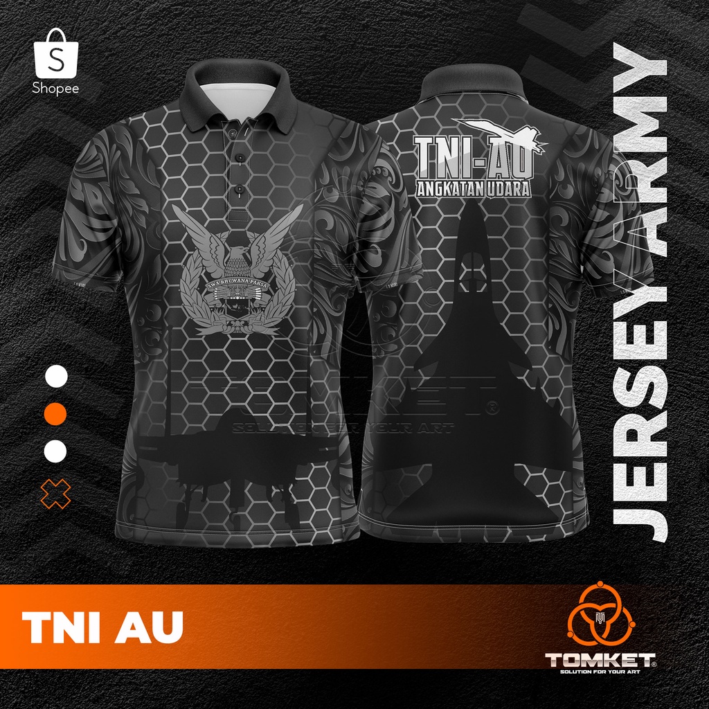 Baju Jersey Full Printing TNI AU-12