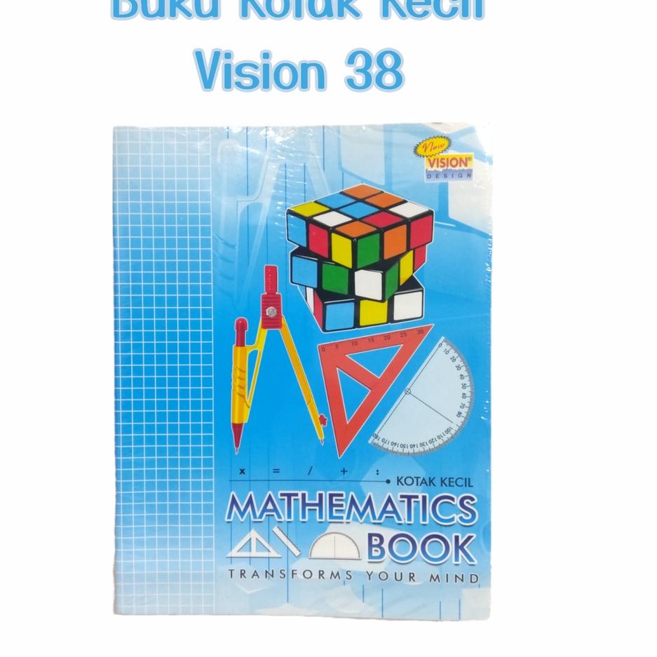 

Hemat Biaya Buku Kotak Kecil / Buku Strimin Vision 38 1 Pak isi 10 Buku
