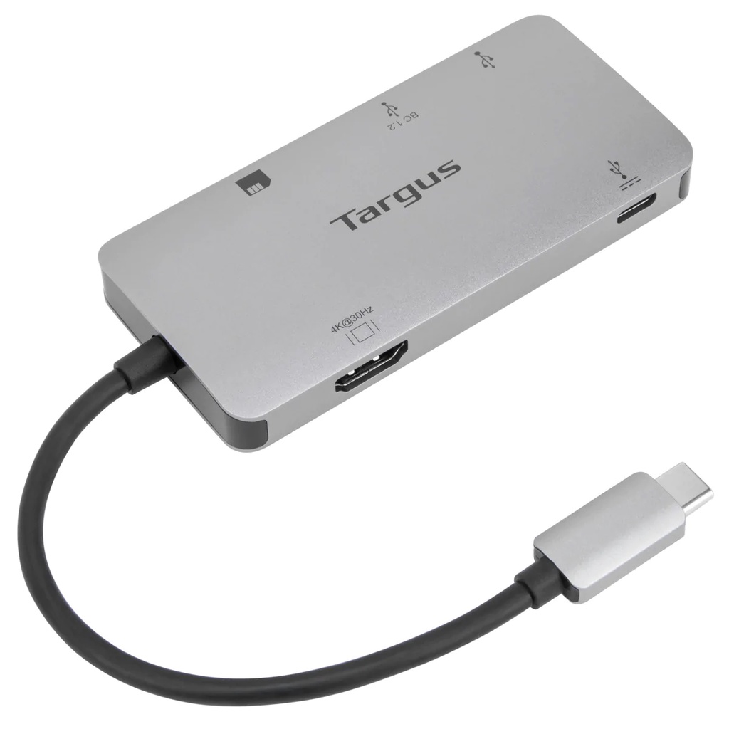 Multi Port Hub Targus ACA953AP USB-C to HDMI USB A USB C Card Reader