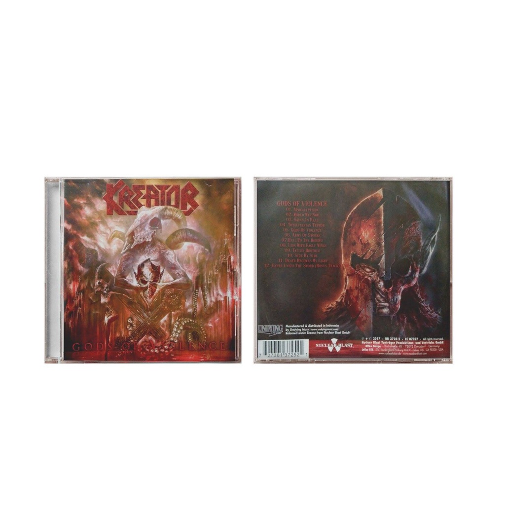 ORIGINAL CD KREATOR - Gods of violence