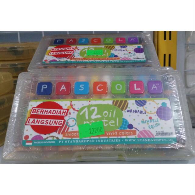 

Krayon pascola 12 warna