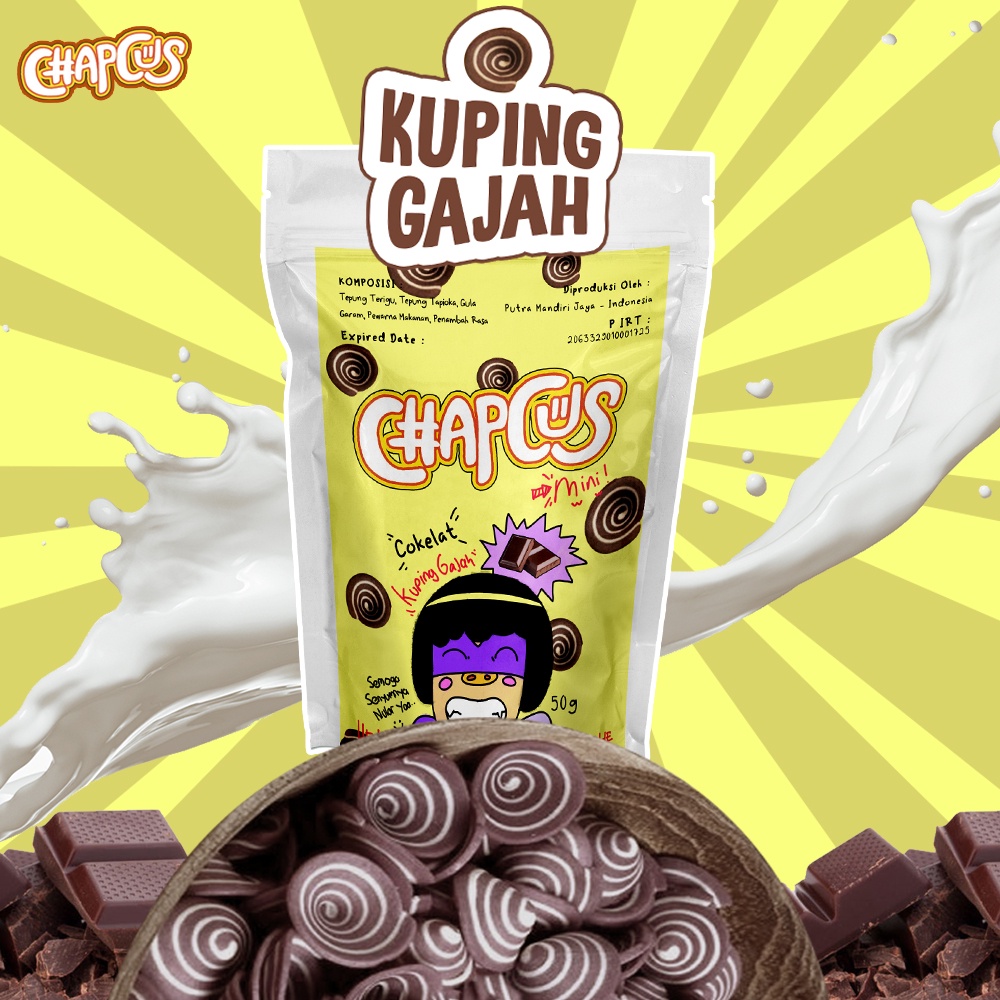 

MINI KUPING GAJAH 50 G (MINI CHAPCUS)