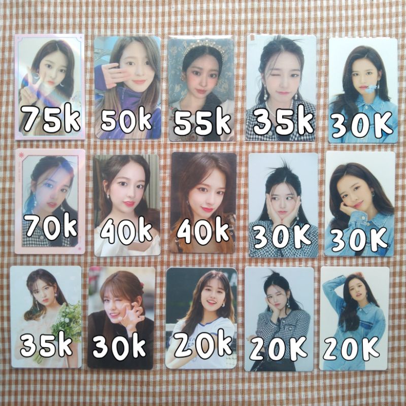 Photocard IZONE