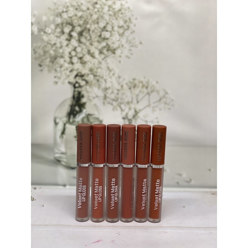 [LUSINAN] LIPGLOSS HASAYA GIRL VELVET MATTE