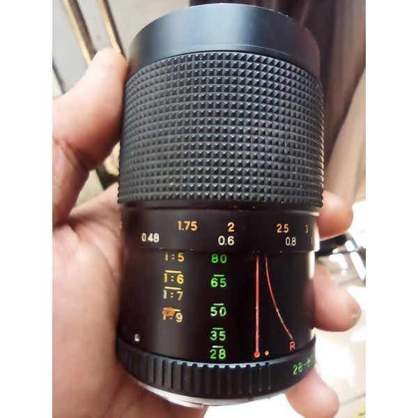 Lensa yashica mc zoom 28-80 mm