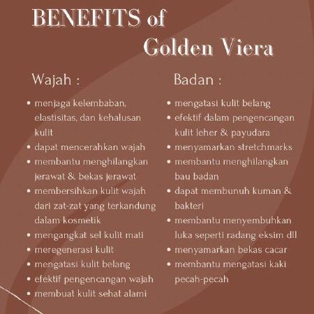 Sabun Golden Viera Soap New Packaging 35gr