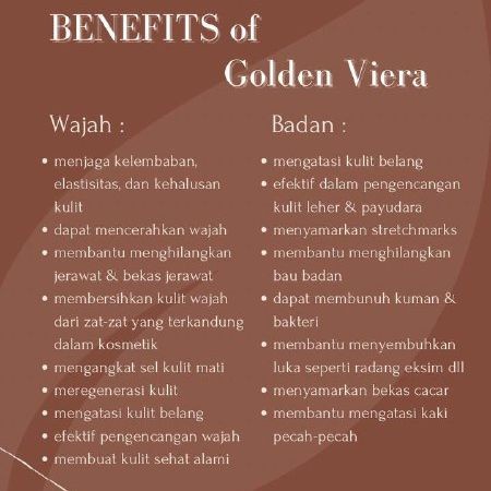 Sabun Golden Viera Soap New Packaging 35gr