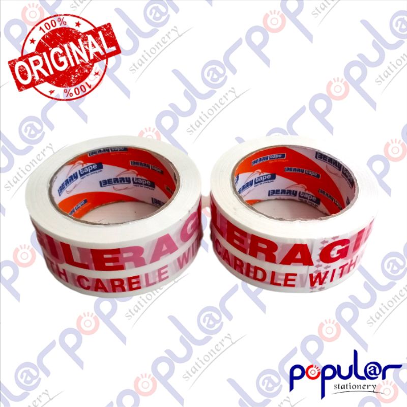 

Lakban Fragile Berry 2 Inch