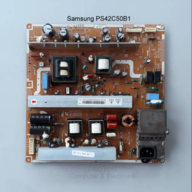 PSU PDP TV Plasma Samsung PS42C450 PS42C450B1 PS42C450B1XXD PS42C431 PS42C431A2 PS42C431A2XXM Mesin 