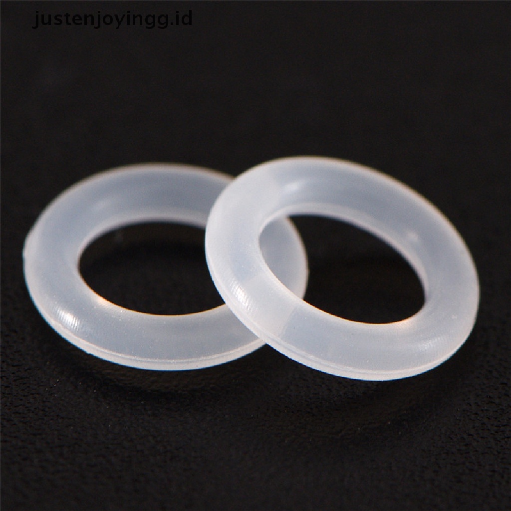 120pcs O-Ring Switch Dampeners Bahan Karet Silikon Warna Putih Untuk Cherry MX Keyboard