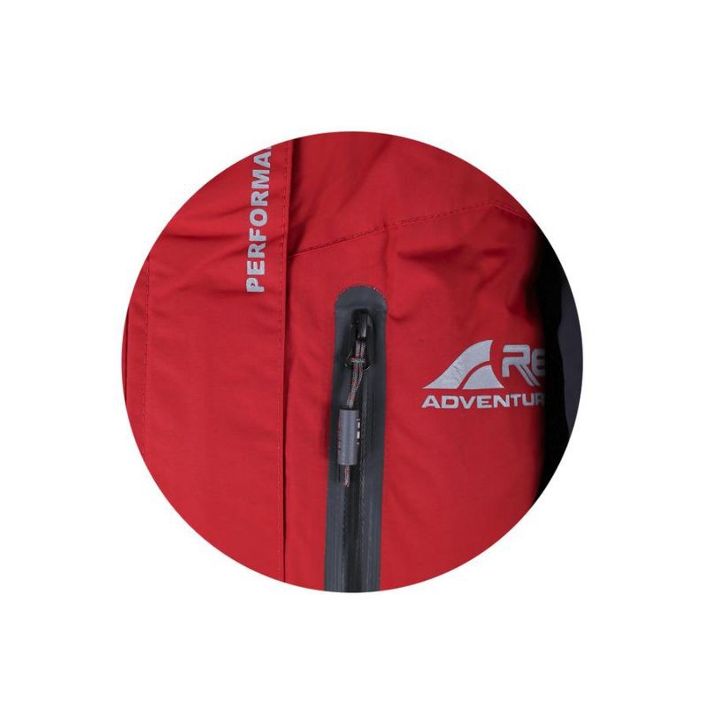 JAKET AREI HARDSHELL V2 JACKET - MERAH ORIGINAL