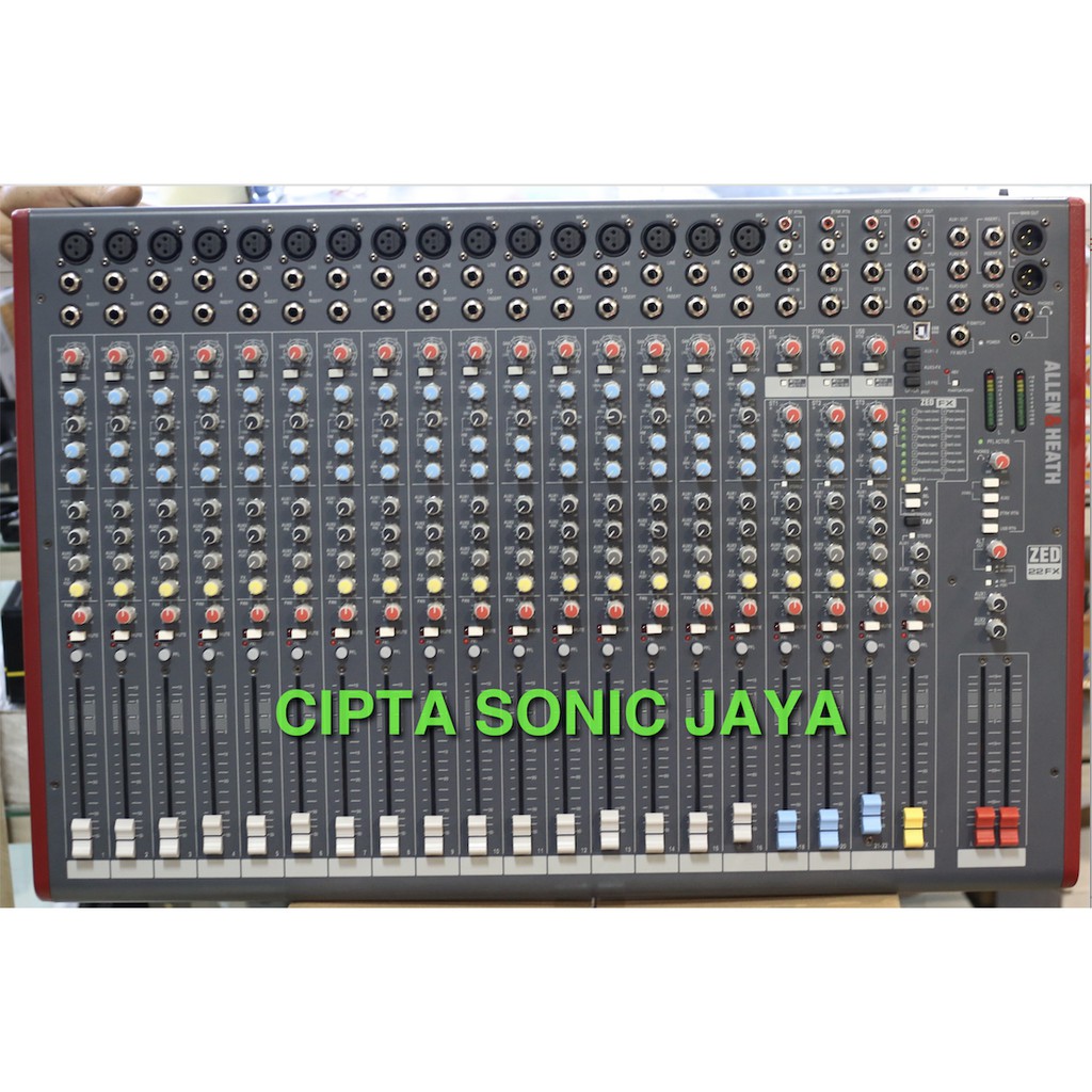 Mixer Allen Heath ZED 22 FX / ZED22FX / ZED22 FX
