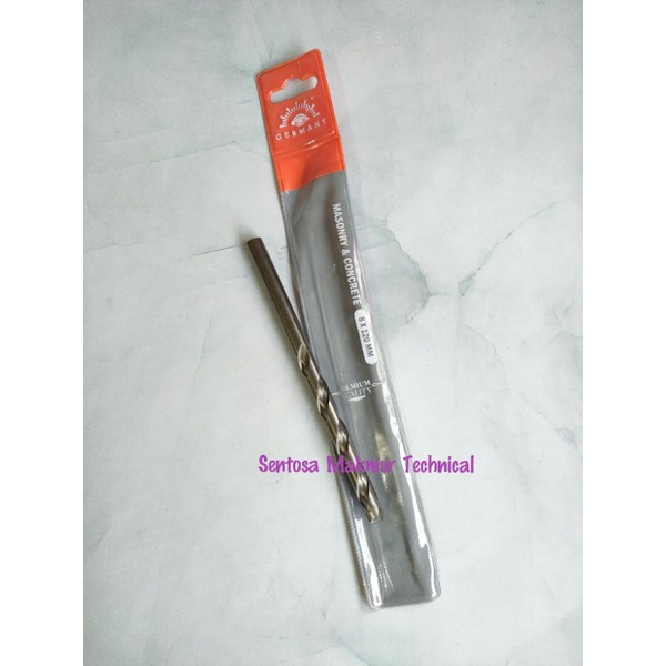 TJAP MATA 8 MM Mata Bor Beton Tembok Masonry Drill Bits 8mm Tjapmata