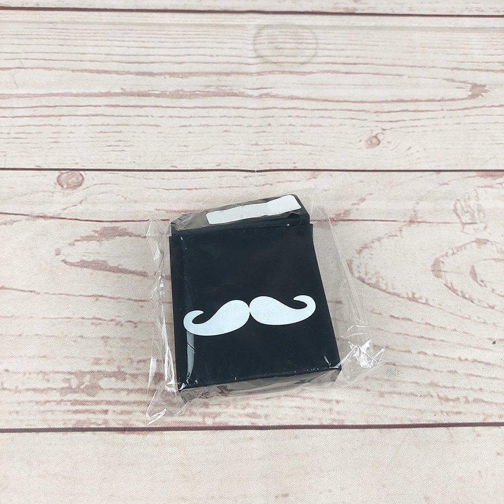 Cover Kotak Rokok Silicone Motif Mustache - B100S -- HOURONG