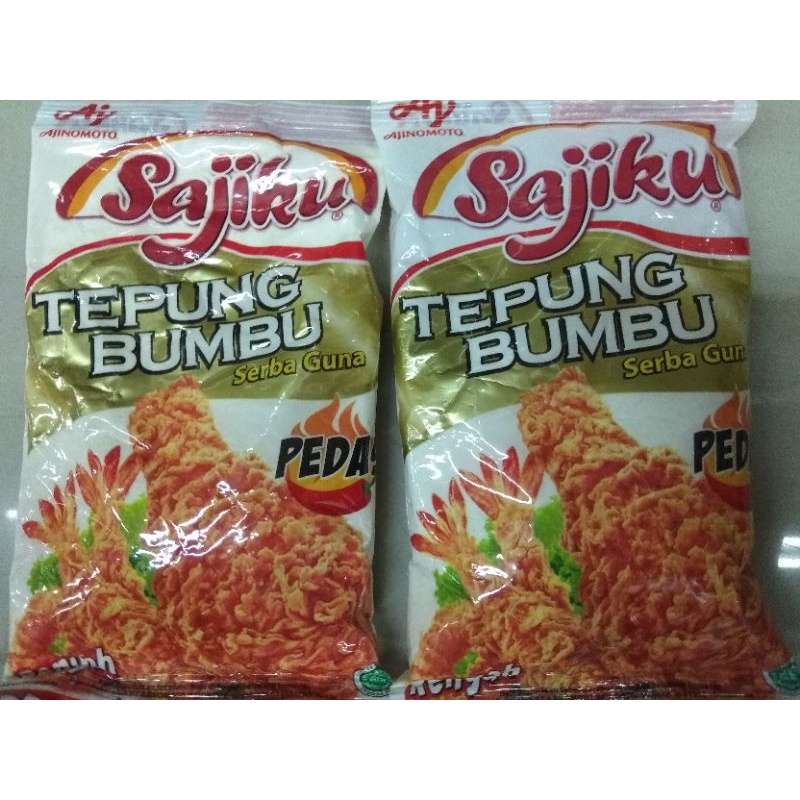 

Sajiku Tepung Bumbu Serba Guna Pedas 75 Gram