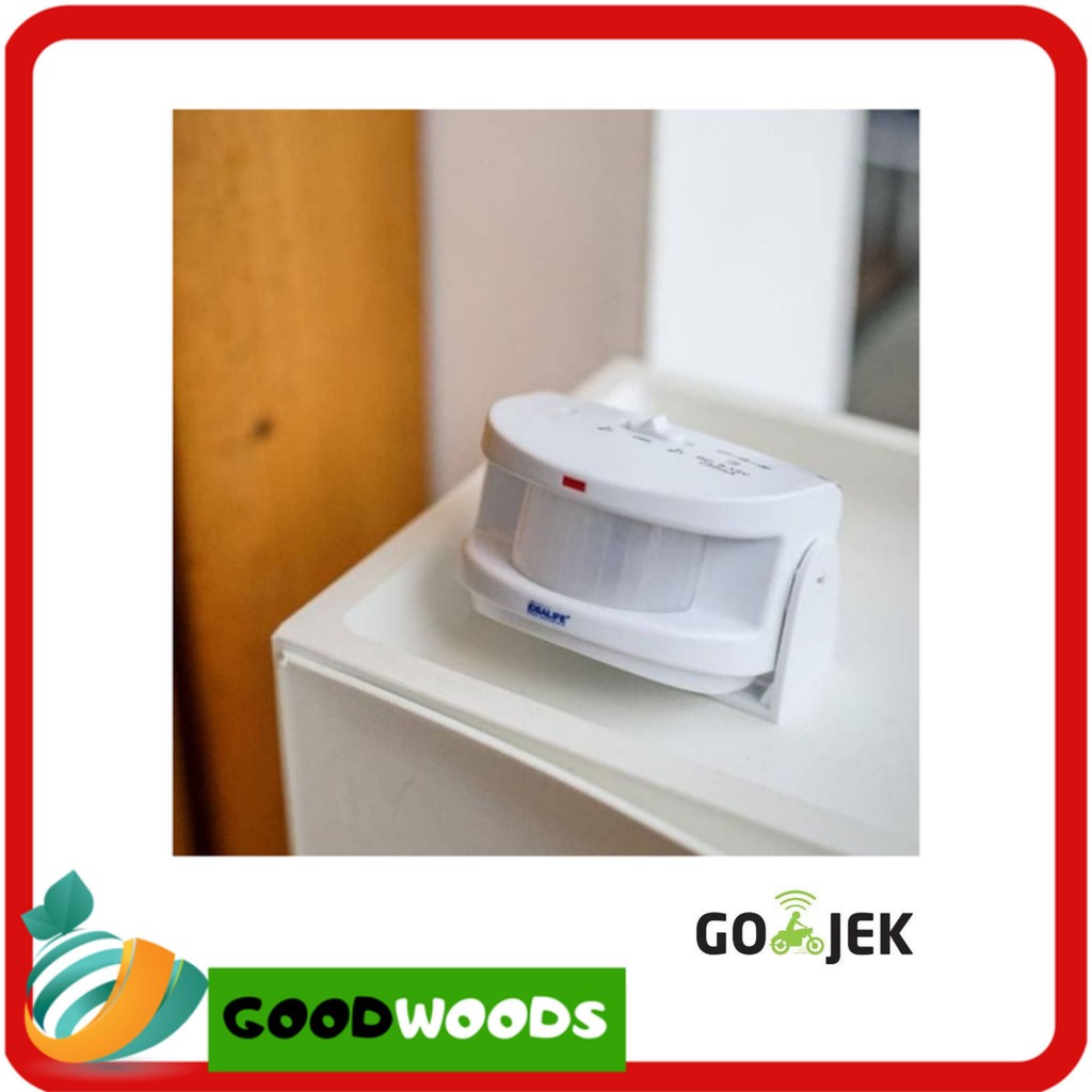 IDEALIFE Sensor Montion Doorbell Bel Pintu Sensor Gerak