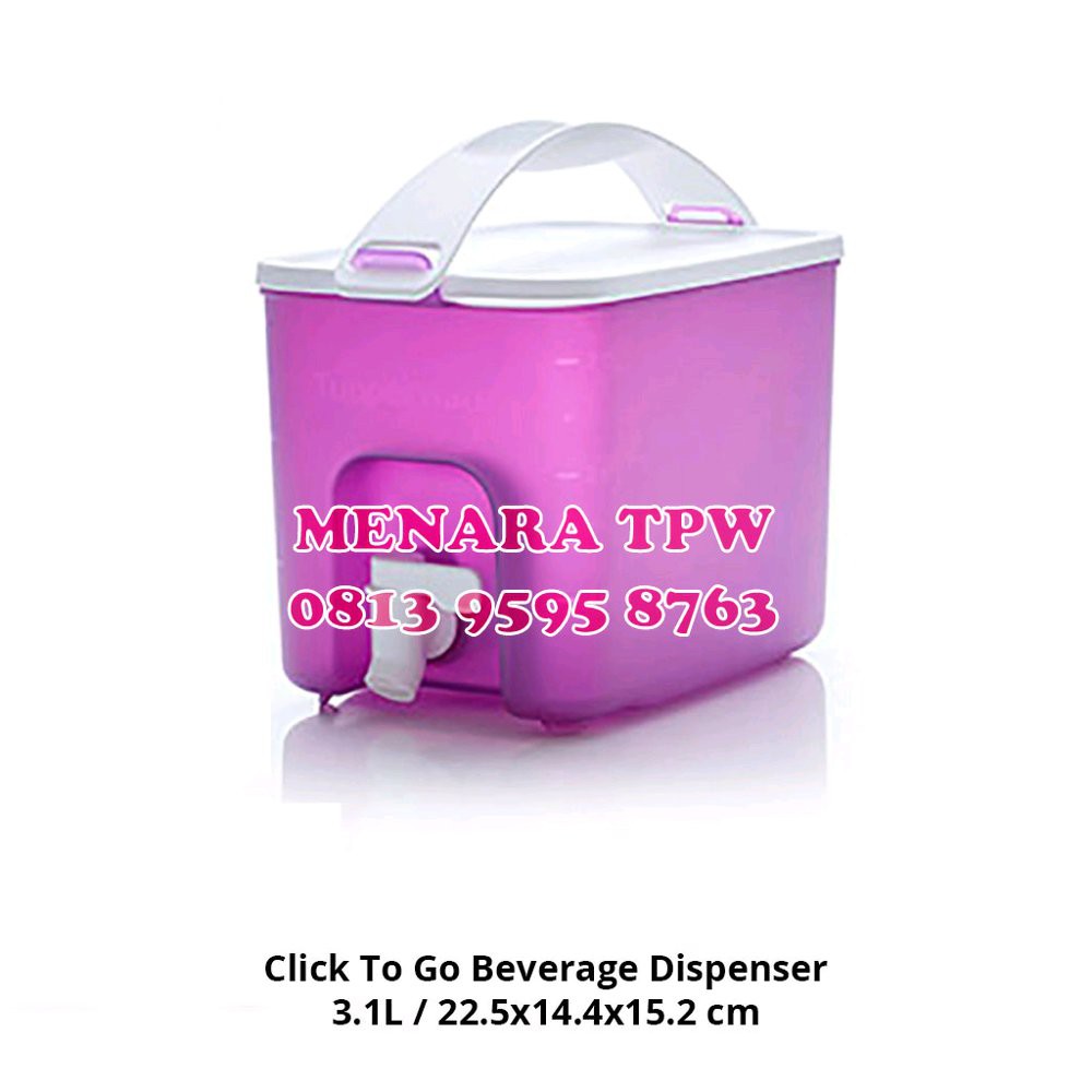 Promo  Click To Go Beverage Dispenser  Limited