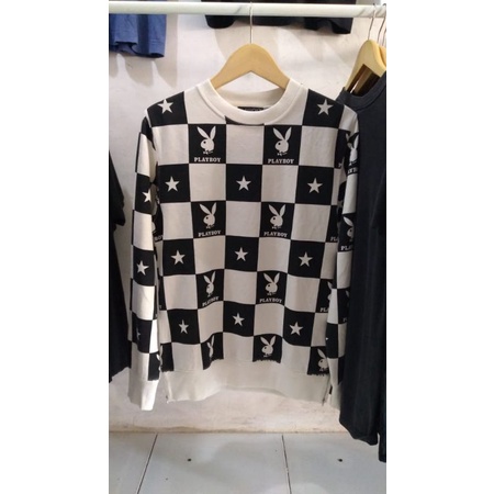 crewneck playboy fullprint original//playboy fullprint original second