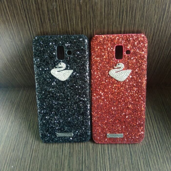 Ready Samsung J6 Plus Hard Case Gliter Case Blink J6 Plus Case Gliter J6+