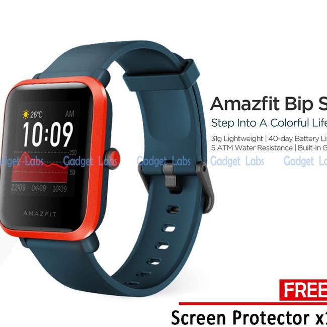 ⭐⭐ SUPPLIER SMARTWATCH PRIA⭐⭐ AMAZFIT BIP S SMARTWATCH ALWAYS-ON DISPLAY GPS WATERPROOF