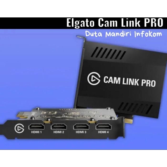 Tv Card | Elgato Cam Link Pro - Pcie Camera Game Capture Quad Hdmi 4K30 Inputs