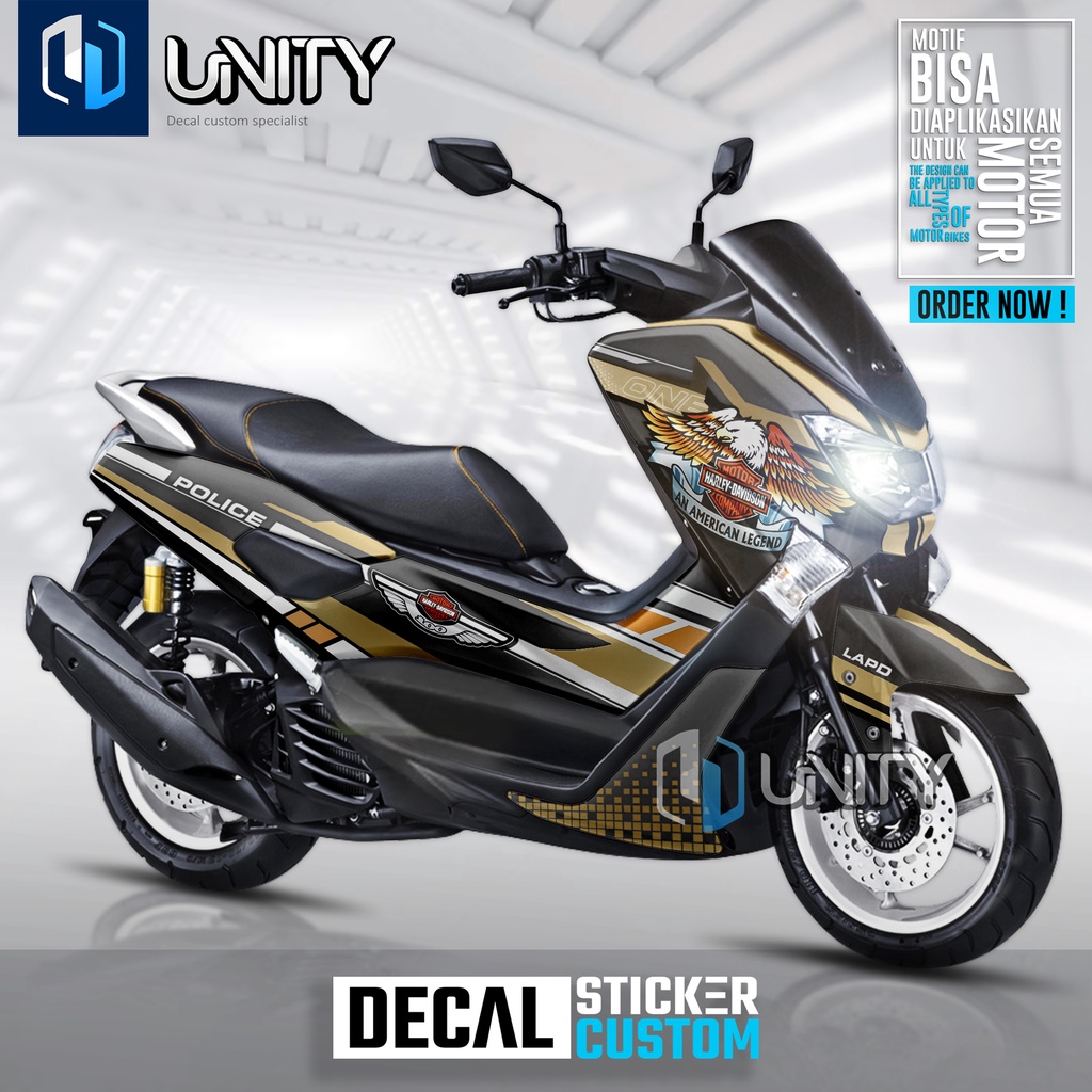 Jual Decal Nmax Full body - stiker/ sticker dekal NMAX CUSTOM POLICE