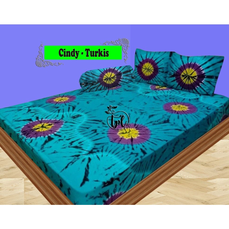 Sprei Bali Smoke Tie dye ukuran 180 x 200 ready No PO