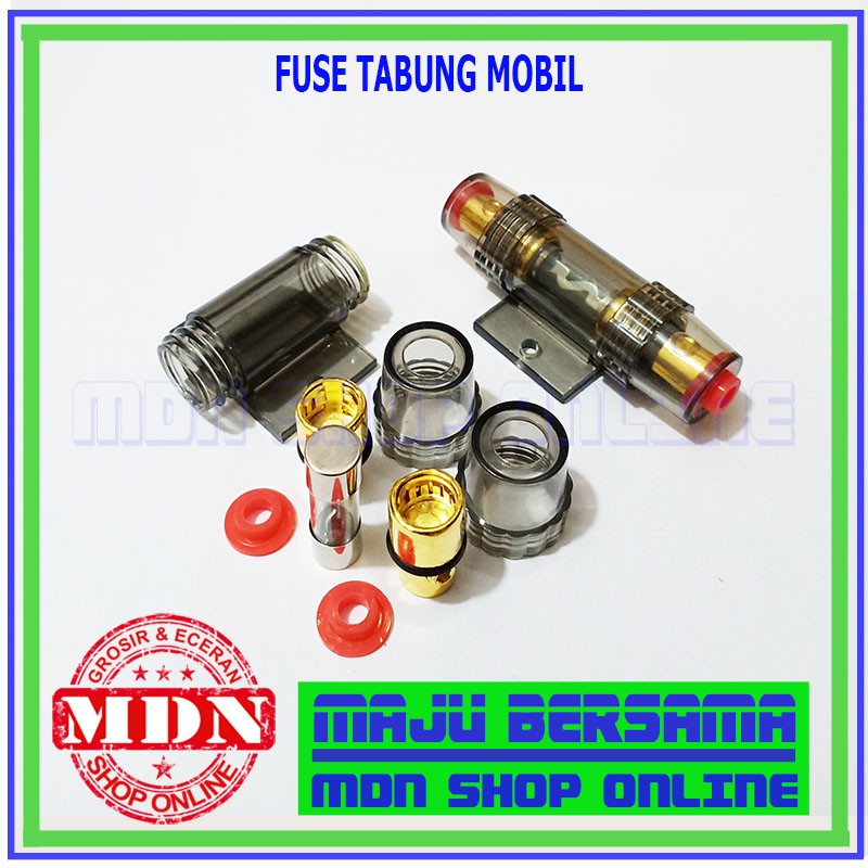 Sekering 60A Audio mobil  - Fuse Tabung mobil 60A