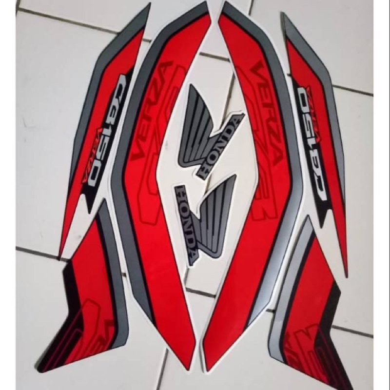 striping stiker lis les verza cb 150 verza 2019 hitam