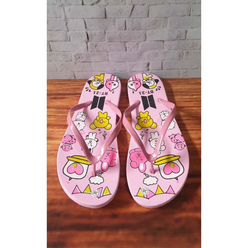 SANDAL SLIFER JAPIT BT21 NEW