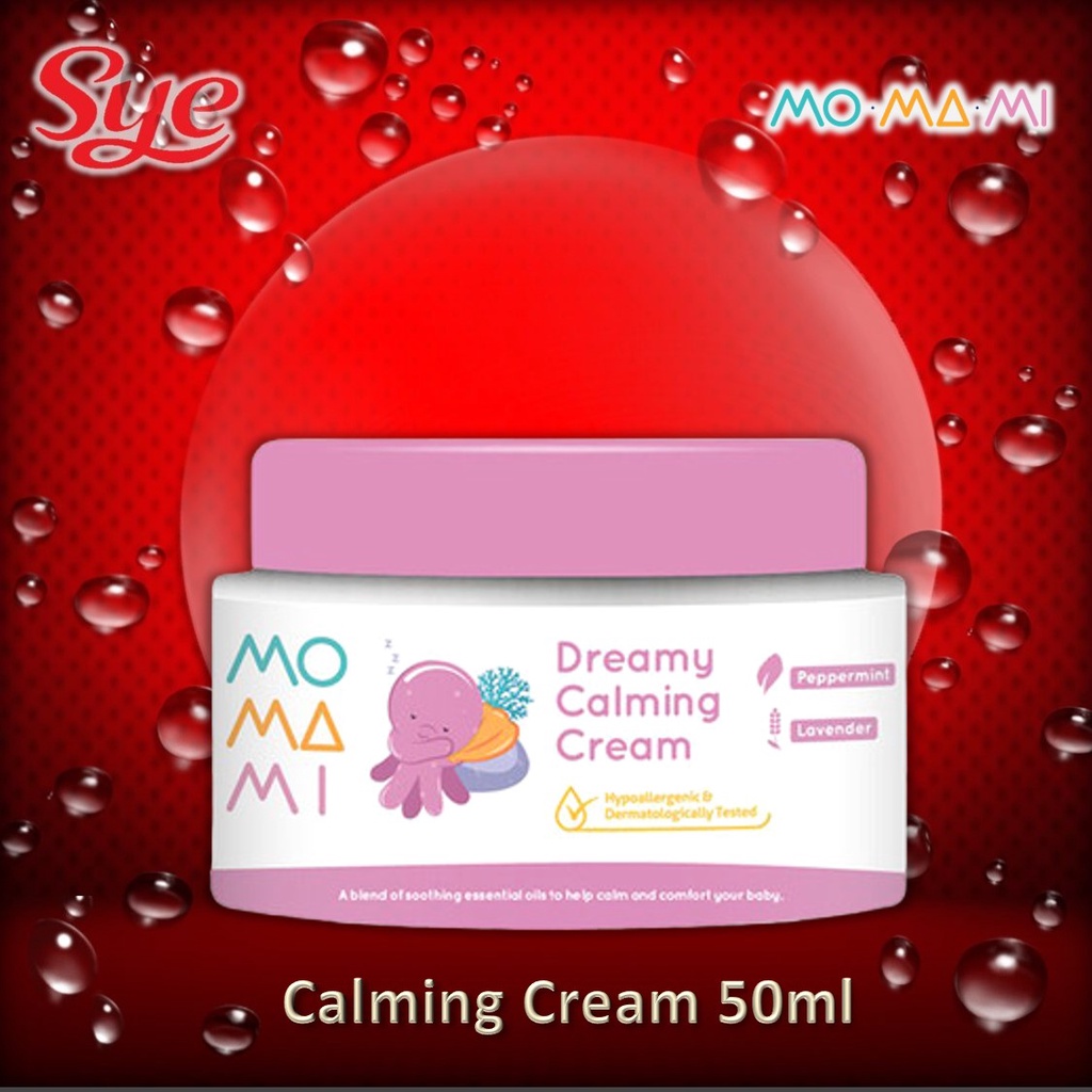 BPOM MOMAMI BABY DREAMY CALMING CREAM - LOTION &amp; CREAM BAYI 50ML / SYE