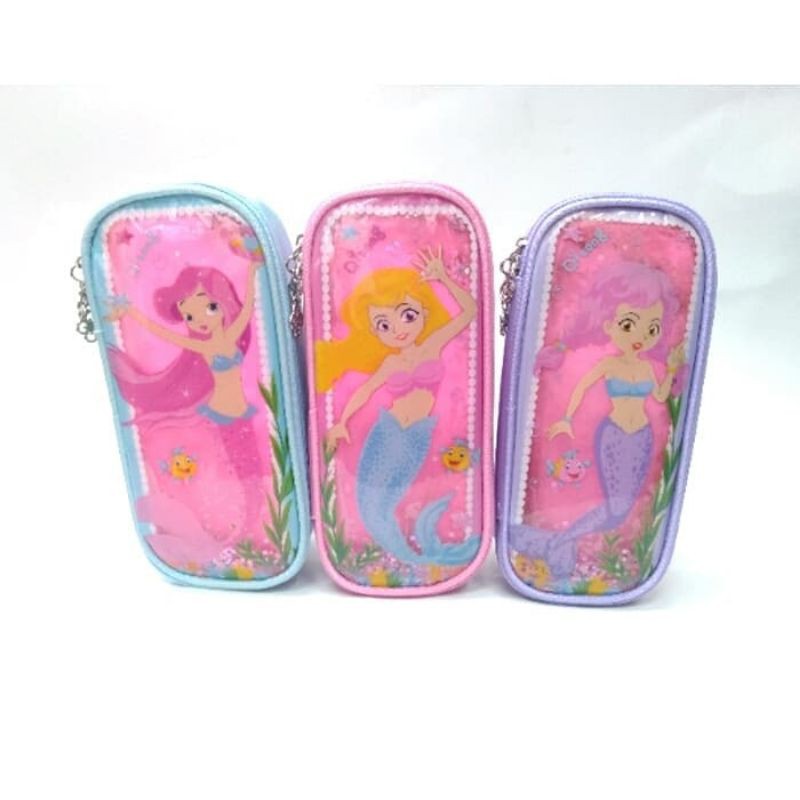 

Tempat pensil/Kotak Pensil Case Glitter air import