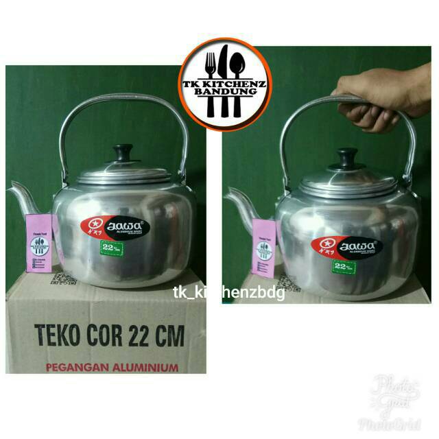 teko aluminium / teko alumunium / teko maspion / teko jawa ukuran 22