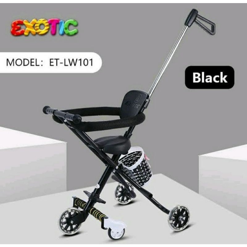 Magic Stroller Exotic LW 101 5 Roda Keranjang Sandaran&amp;105 3 Roda Sandaran Free Packing Dus+Bubblewarp