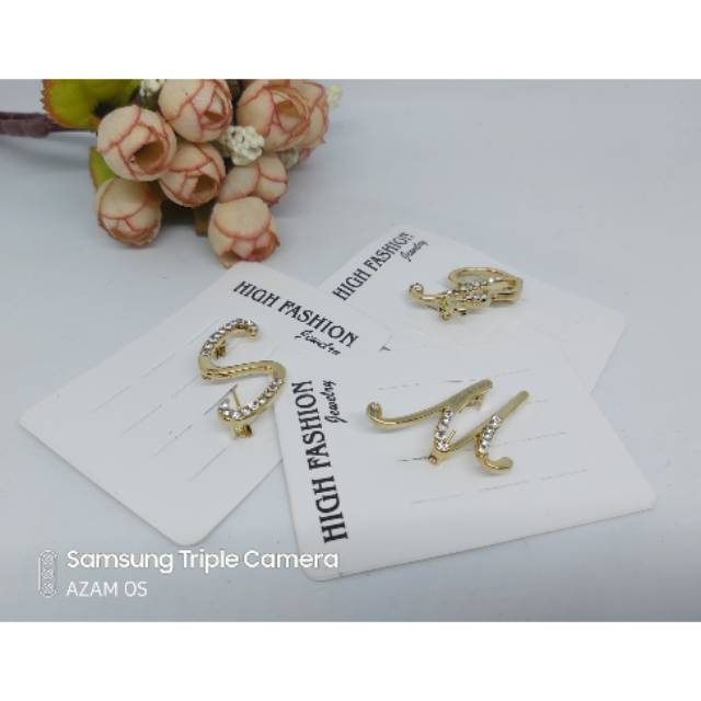 Bros huruf inisial gold (A-T)