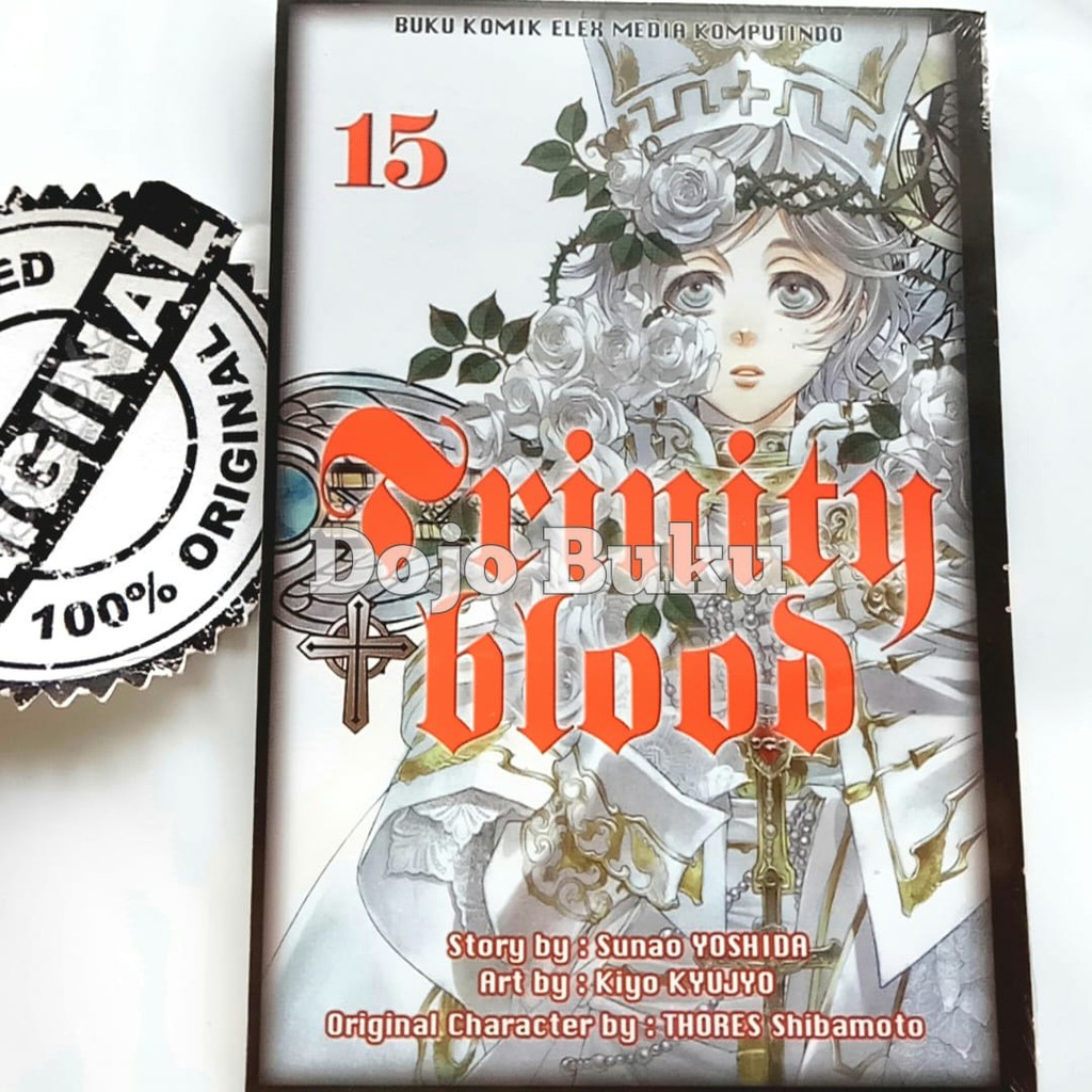 Komik Seri : Trinity Blood by Kiyo Kyujyo, Sunao Yoshida