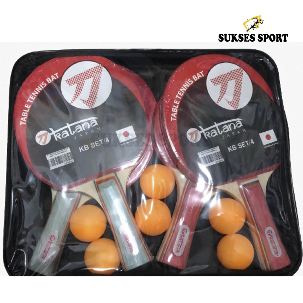 Bet Katana KB SET 4 Original Bet Tenis Meja Pingpong