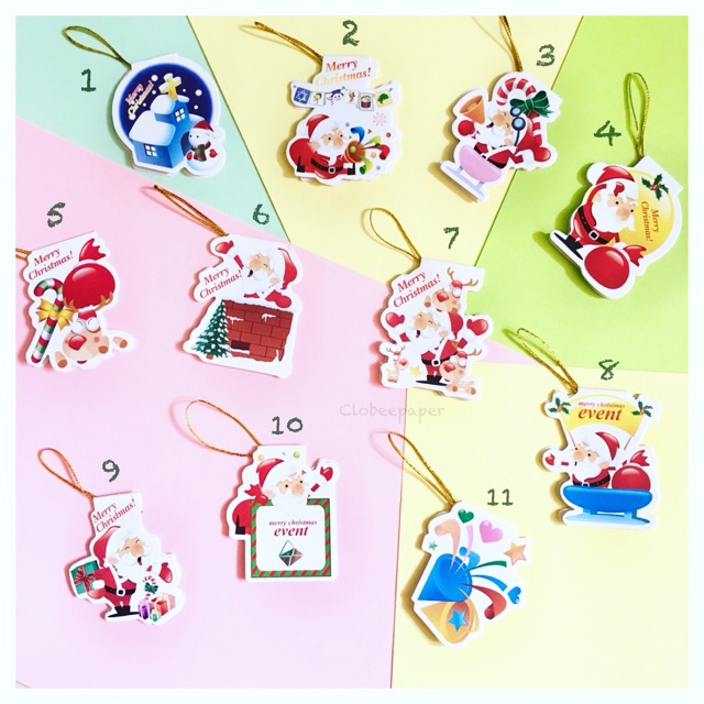 

CHRISTMAS CARD / KARTU NATAL 20 PCS