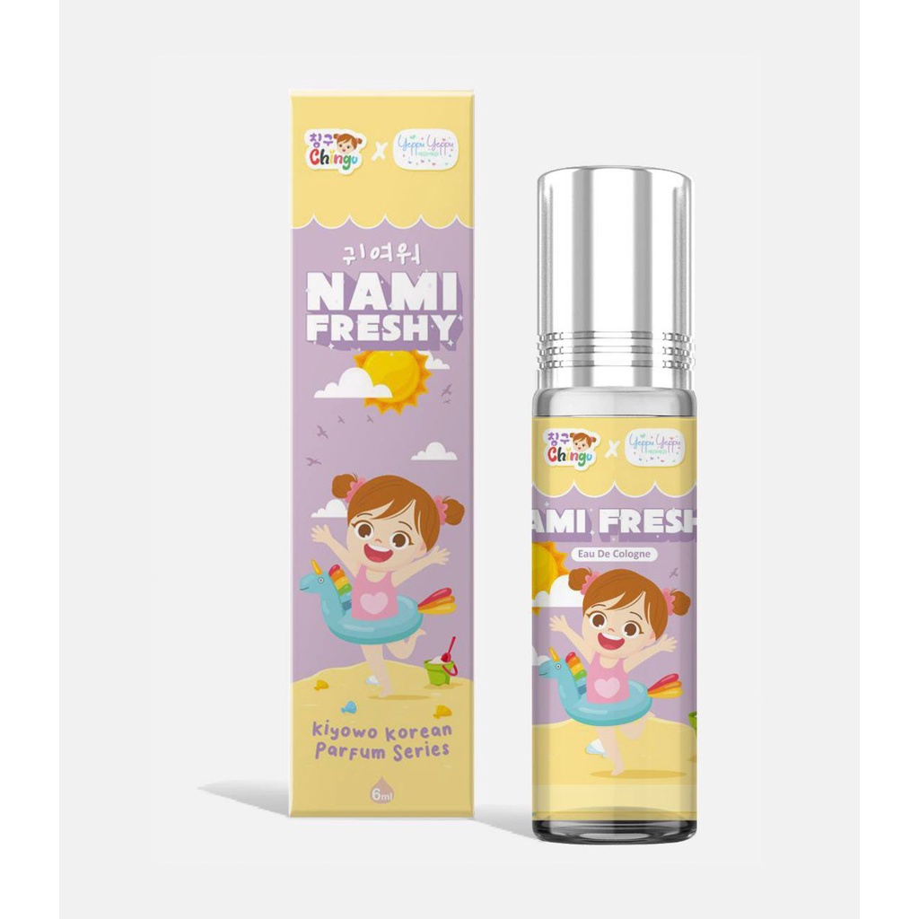 BPOM-Parfum Yeppu Yeppu Kiyowo Korean Series 6ml roll, 30ml spray