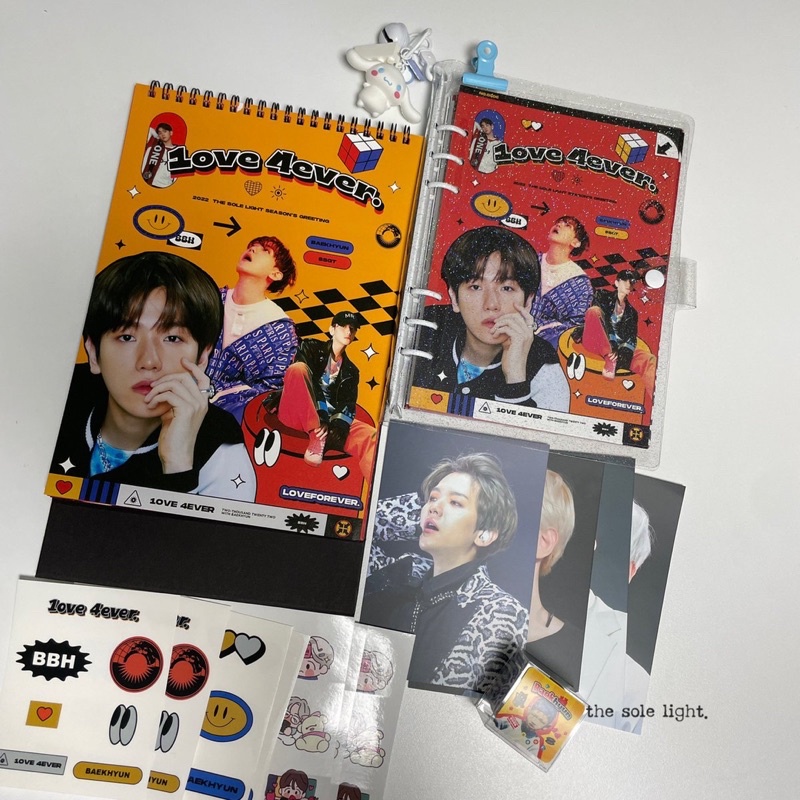 baca deskripsi  BAEKHYUN SOLELIGHT CALENDAR SEASON GREETING