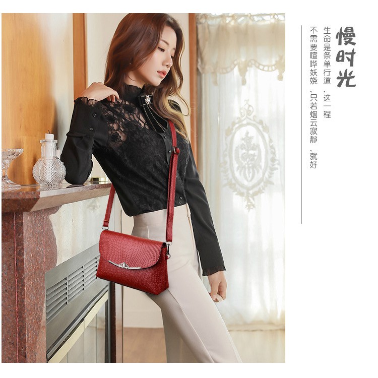 AND COD T176 TAS SELEMPANG WANITA Sling Bag Slempang Murah Bahan Import Grosir COD Clutch Shoulder Hits