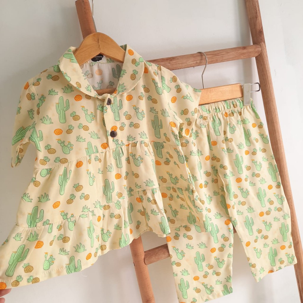  baju  pantai  rample LEMON ANAK  PEREMPUAN Shopee Indonesia