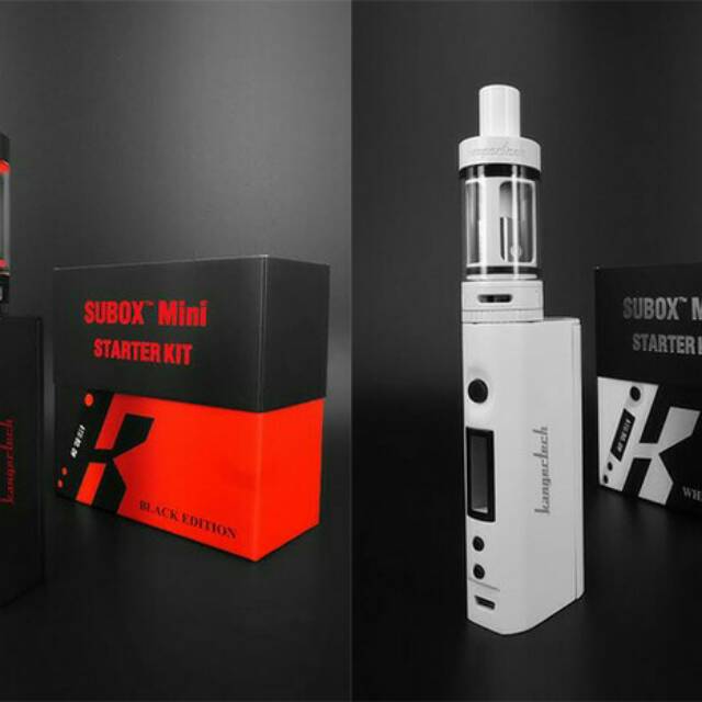 KANGERTECH SUBOX MINI STARTER KIT FREE AWT 3000mah + Liquid / Rokok elektrik