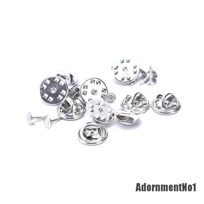 (Adornmentno1) 10 Set Bros Pin Kupu-Kupu Aksesoris Pakaian Diy