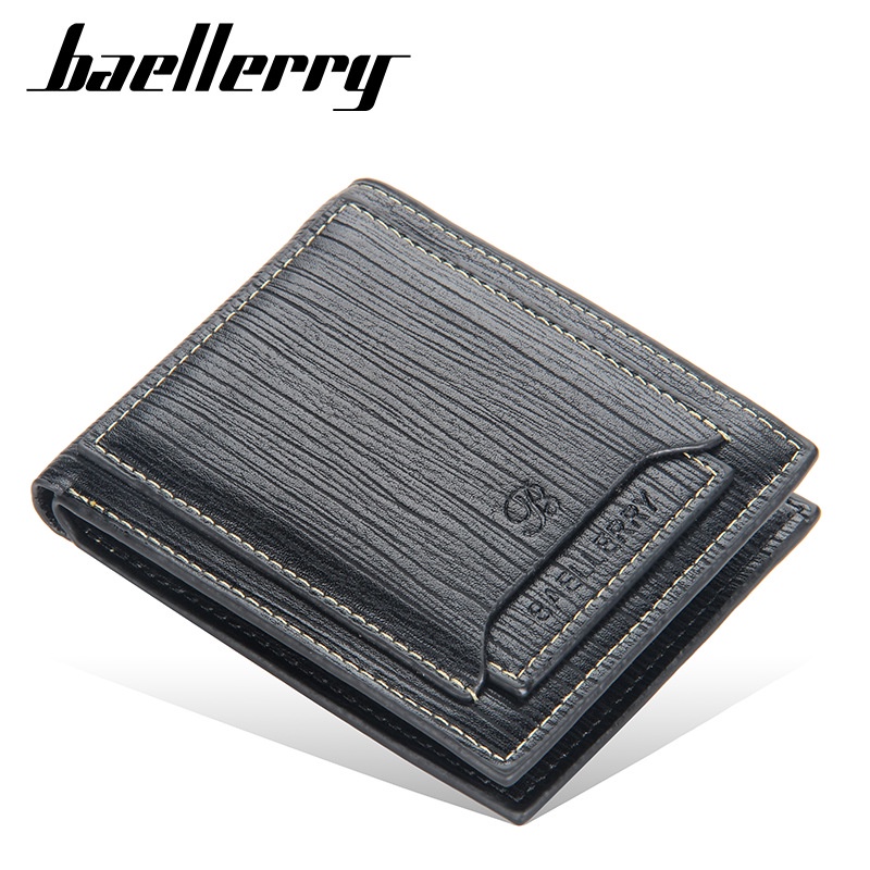 IMPOR BAELLERRY D2361 DOMPET UANG LIPAT TEBAL PRIA WANITA KULIT PU