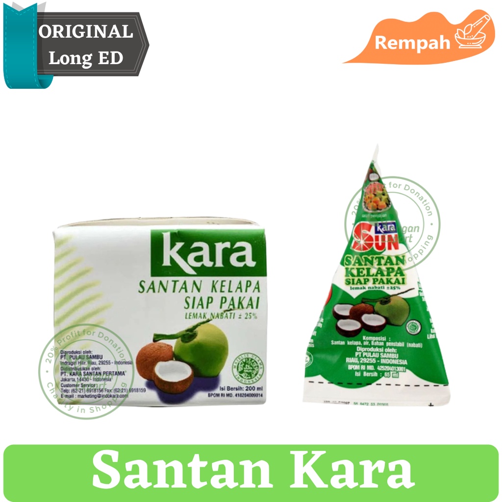 

Santan Kara | Sun Kara | Santan Instan , Santan Langsung Pakai