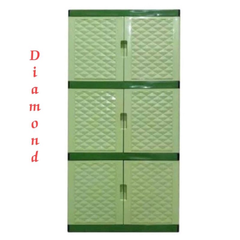 Lemari plastik 3 Susun Tabitha