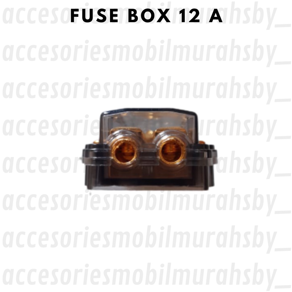 Box sekring 60 ampere 2 jalur/fuse box skring audio/box skring mobil